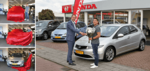 aflevering honda civic 1.8 sport