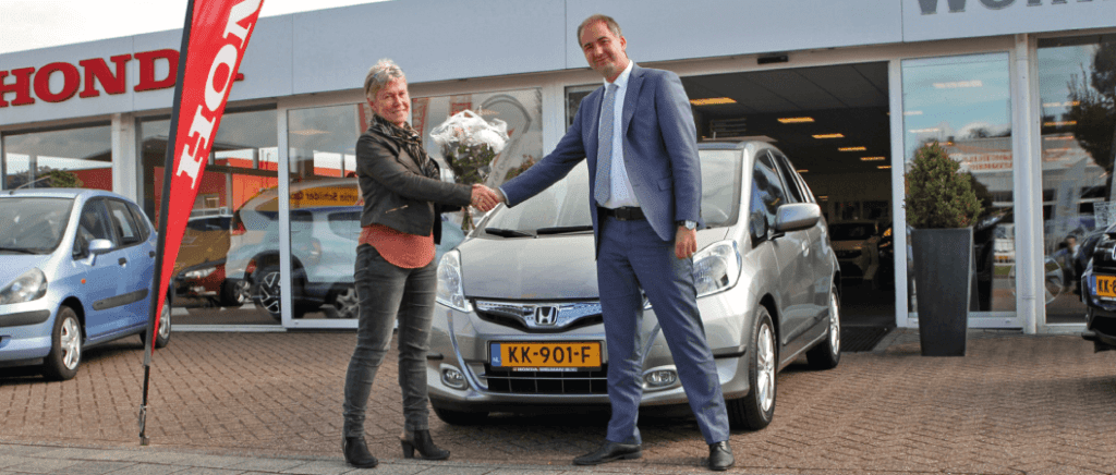 van civic hybrid naar jazz hybrid